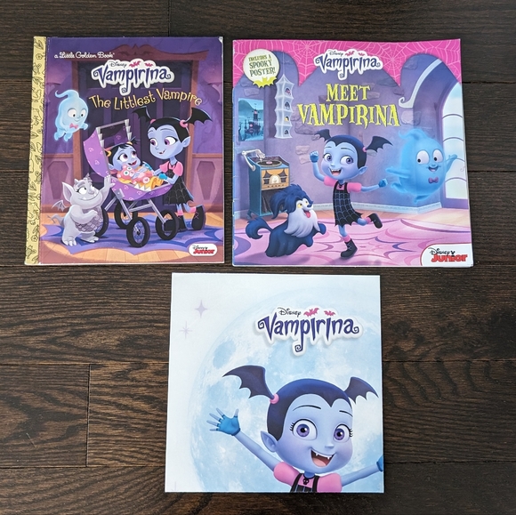 Vampirina Little Golden Book and Disney Junior kids books - Picture 1 of 9